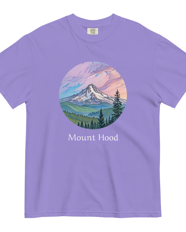 MOUNT HOOD - COMFORT COLORS - Unisex garment-dyed heavyweight t-shirt