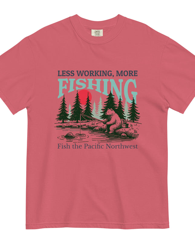 MORE FISHING - Comfort Colors - Unisex garment-dyed heavyweight t-shirt