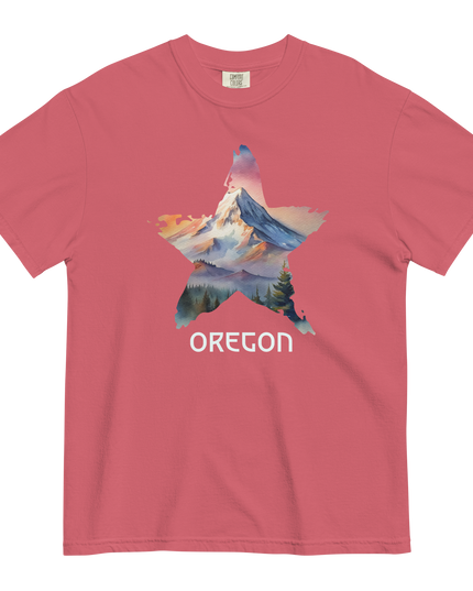 OREGON STAR - COMFOR COLORS - Unisex garment-dyed heavyweight t-shirt