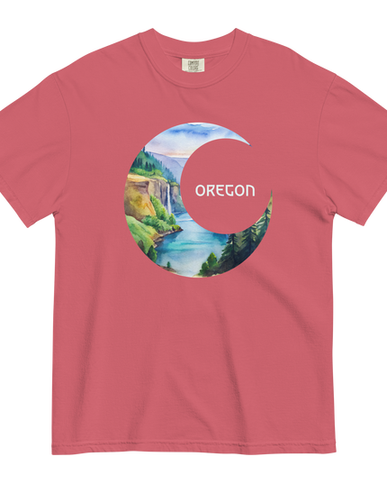 OREGON MOON- COMFORT COLORS - Unisex garment-dyed heavyweight t-shirt