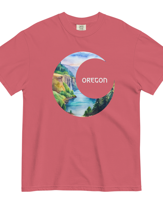 OREGON MOON- COMFORT COLORS - Unisex garment-dyed heavyweight t-shirt