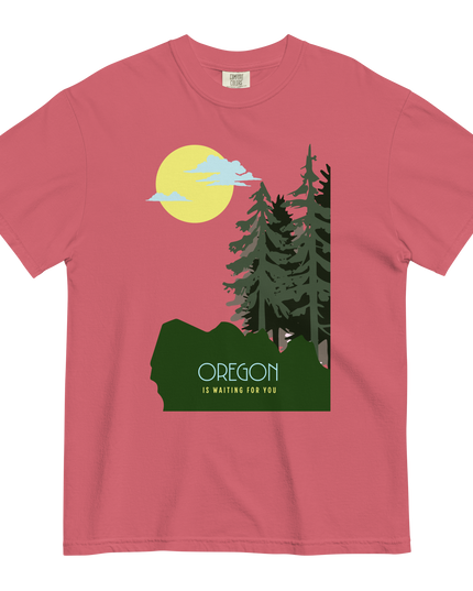 OREGON IS WAITING FOR YOU - Comfort Colors - Unisex garment-dyed heavyweight t-shirt