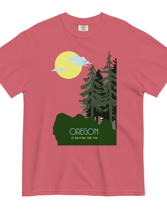 OREGON IS WAITING FOR YOU - Comfort Colors - Unisex garment-dyed heavyweight t-shirt