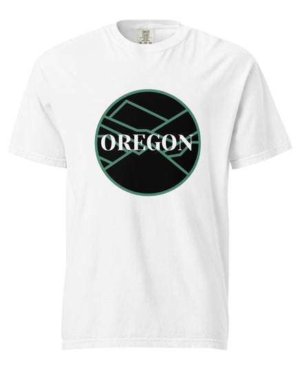 OREGON - Unisex garment-dyed heavyweight t-shirt