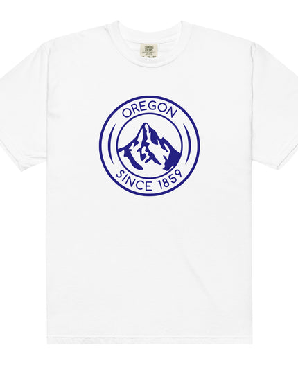 OREGON SINCE 1859 - NAVY - Comfort Colors - Unisex garment-dyed heavyweight t-shirt
