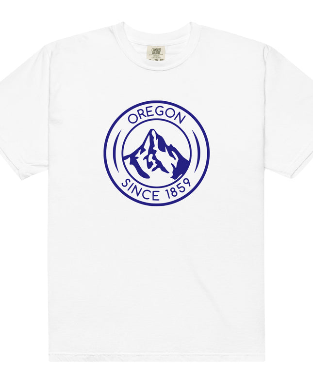 OREGON SINCE 1859 - NAVY - Comfort Colors - Unisex garment-dyed heavyweight t-shirt