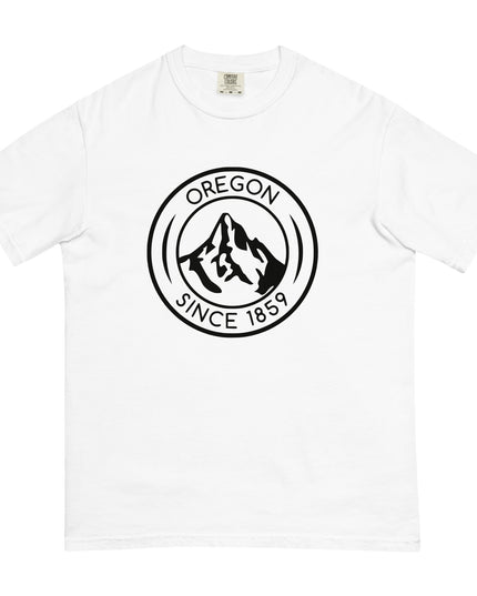 OREGON SINCE 1859 - BLACK - Comfort Colors - Unisex garment-dyed heavyweight t-shirt