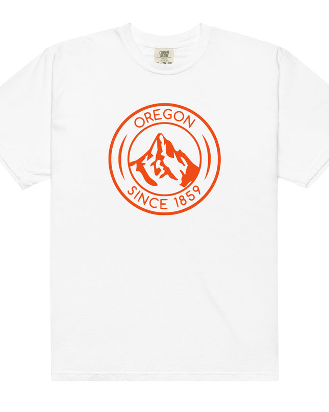 OREGON SINCE 1859 - ORANGE - Comfort Colors - Unisex garment-dyed heavyweight t-shirt