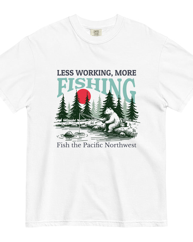 MORE FISHING - Comfort Colors - Unisex garment-dyed heavyweight t-shirt