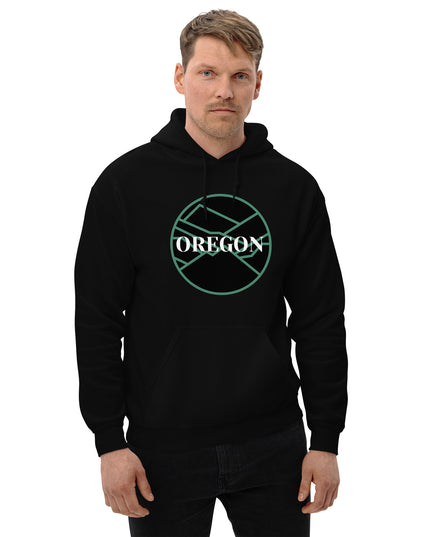 OREGON - Green/Black - Unisex Hoodie