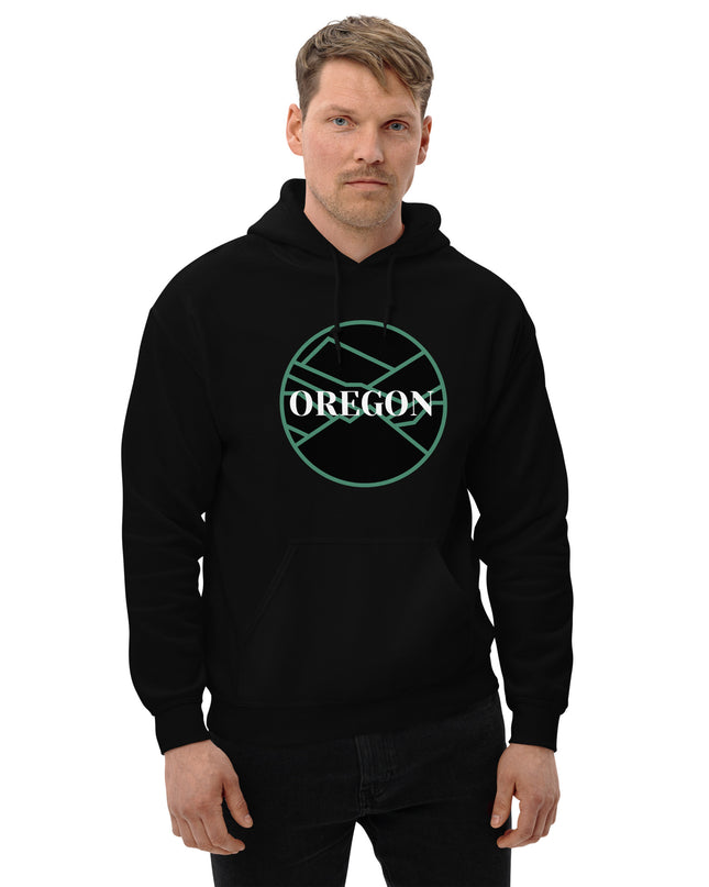 OREGON - Green/Black - Unisex Hoodie