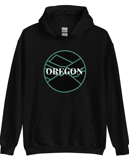 OREGON - Green/Black - Unisex Hoodie
