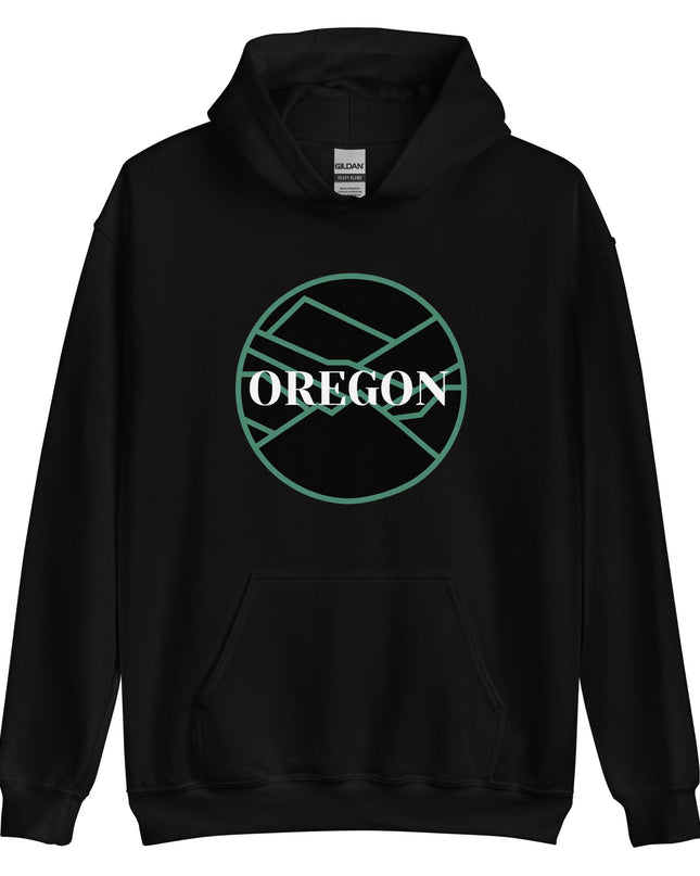 OREGON - Green/Black - Unisex Hoodie