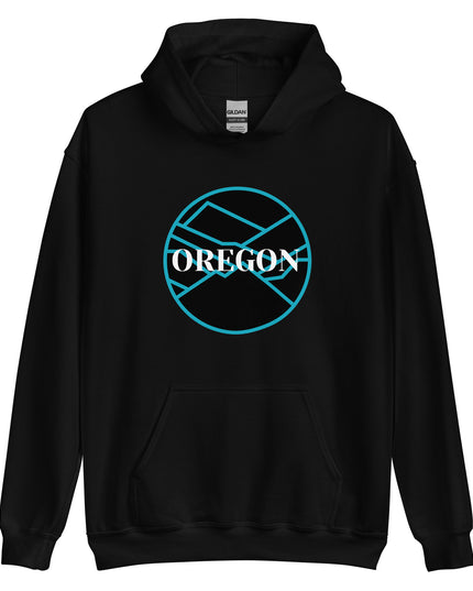 OREGON - Blue/Black - Unisex Hoodie