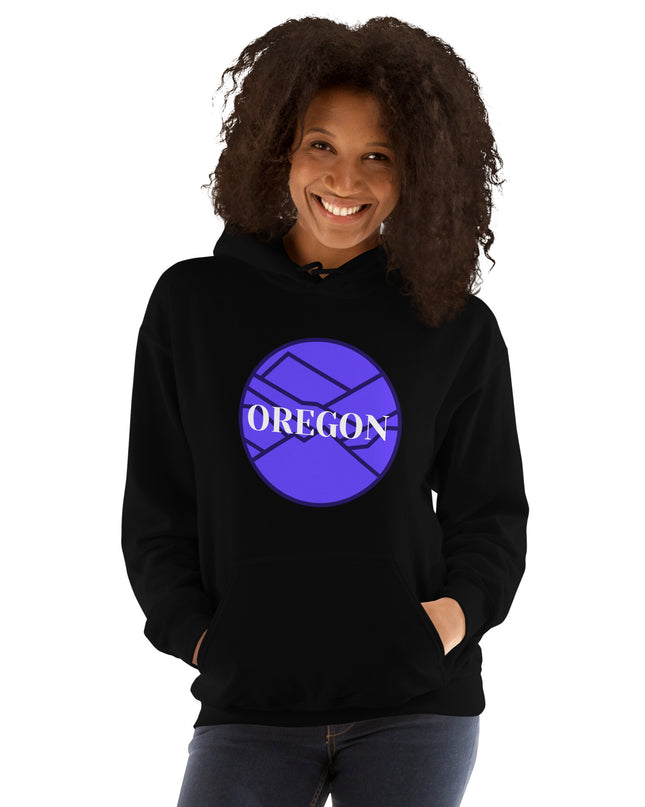 OREGON - Violet - Unisex Hoodie