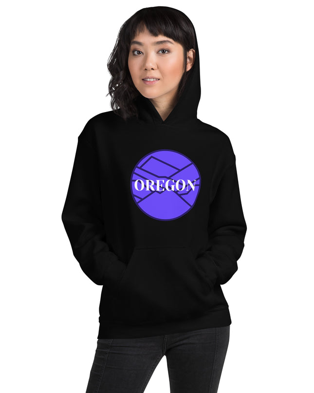 OREGON - Violet - Unisex Hoodie