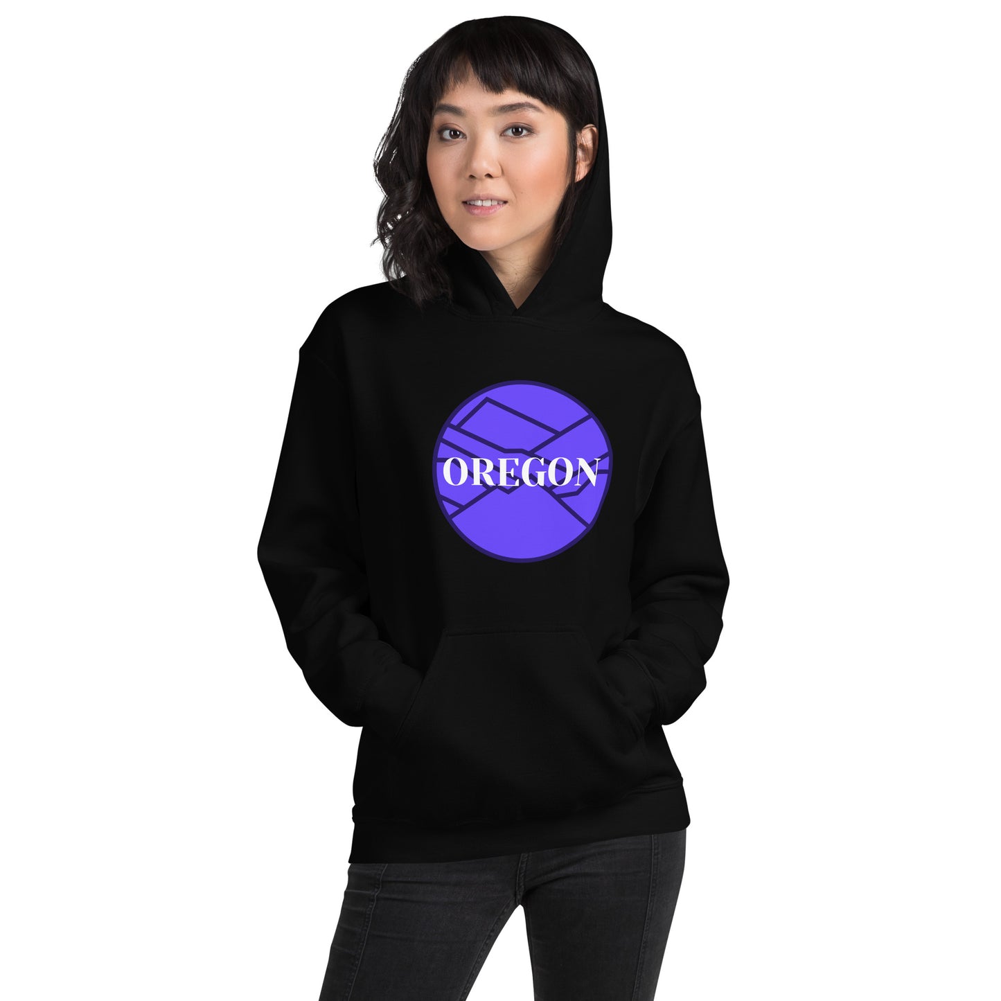 OREGON - Violet - Unisex Hoodie