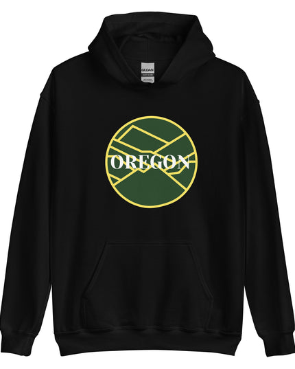 OREGON - Green/Yellow - Unisex Hoodie
