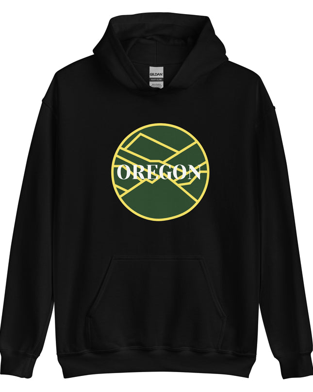 OREGON - Green/Yellow - Unisex Hoodie