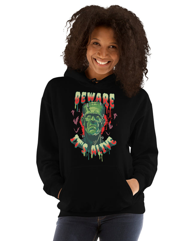 HALLOWEEN - BEWARE IT'S ALIVE - Unisex Hoodie