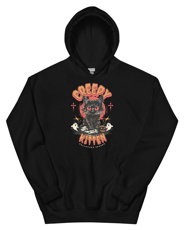 HALLOWEEN - CREEPY KITTEN - Unisex Hoodie