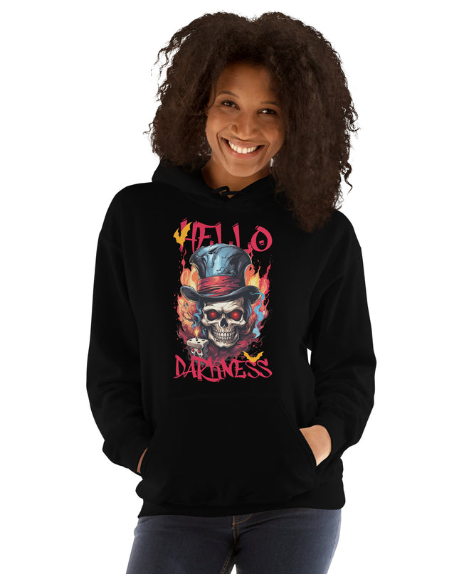 HALLOWEEN - HELLO DARKNESS - Unisex Hoodie