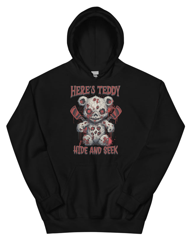 HALLOWEEN - HERE'S TEDDY - Unisex Hoodie