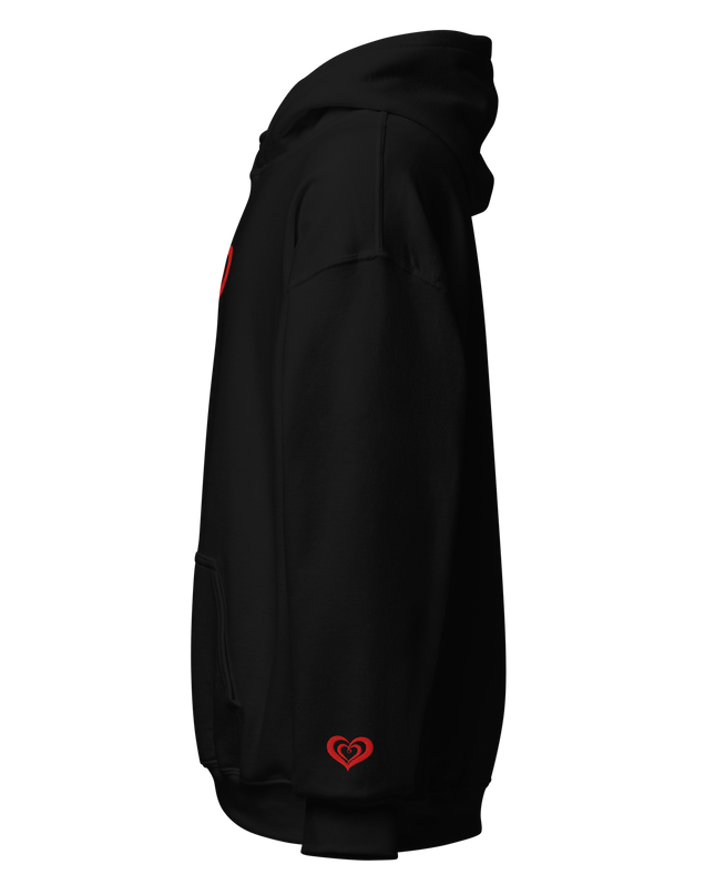 Double Heart -  Unisex Hoodie