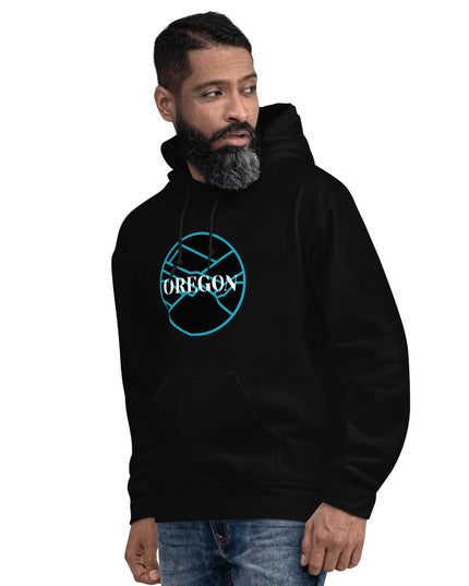 OREGON - Blue/Black - Unisex Hoodie