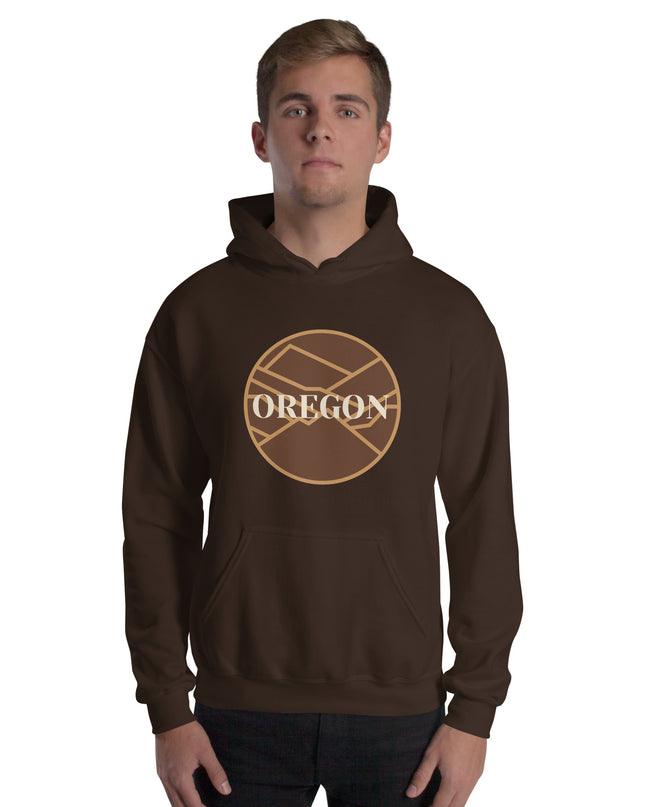 OREGON - Brown -Unisex Hoodie