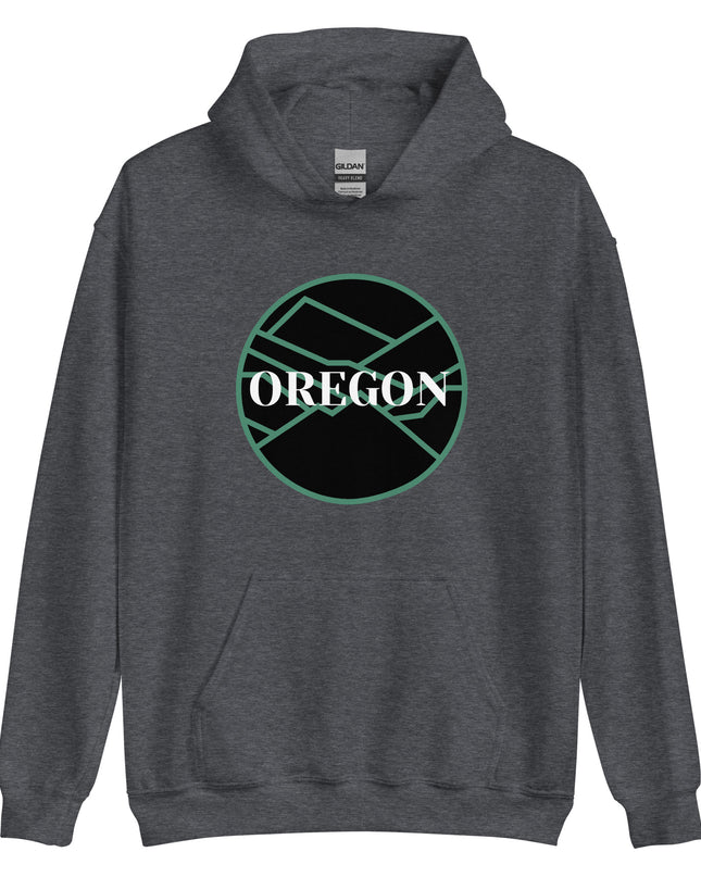 OREGON - Green/Black - Unisex Hoodie