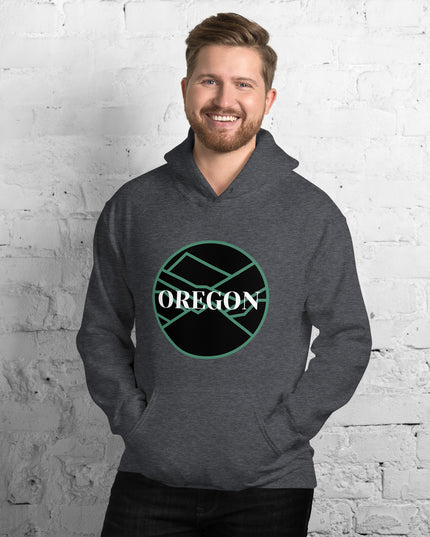 OREGON - Green/Black - Unisex Hoodie