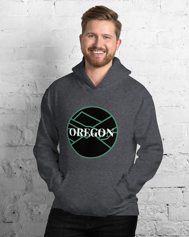 OREGON - Green/Black - Unisex Hoodie