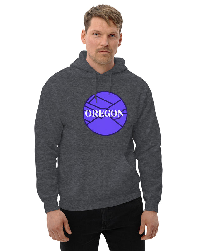 OREGON - Violet - Unisex Hoodie