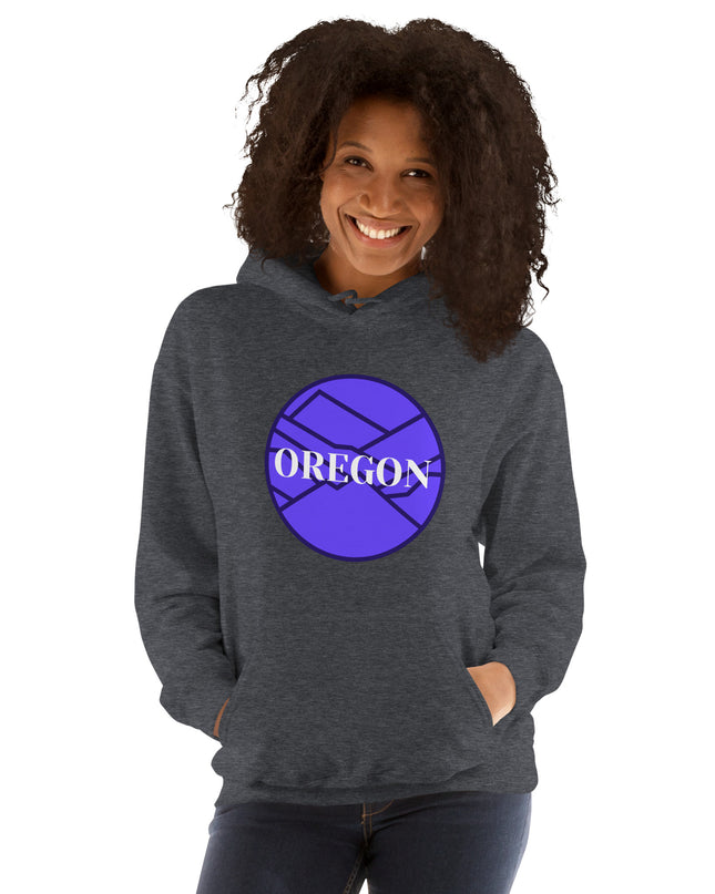 OREGON - Violet - Unisex Hoodie