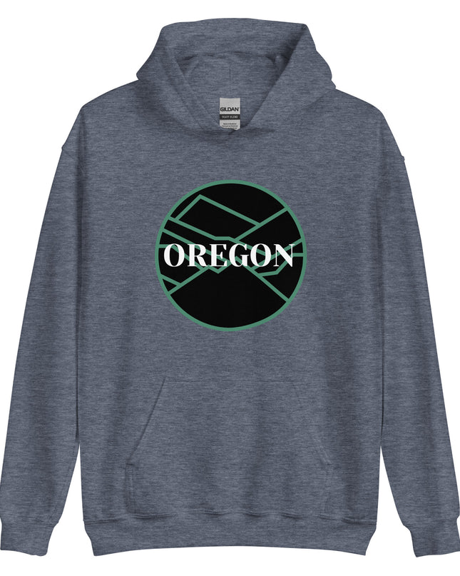 OREGON - Green/Black - Unisex Hoodie