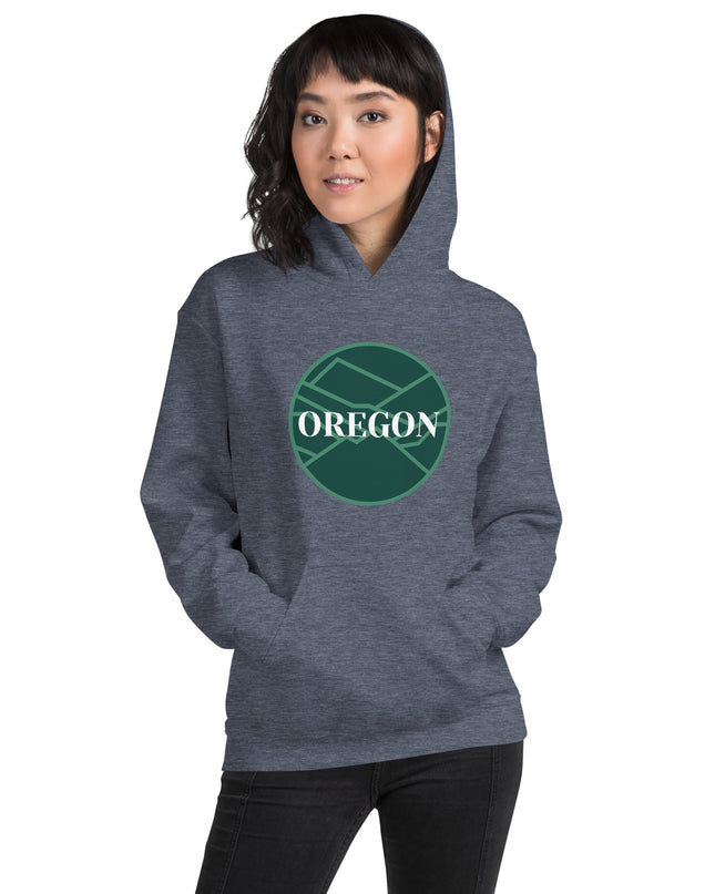 OREGON - Green - Unisex Hoodie