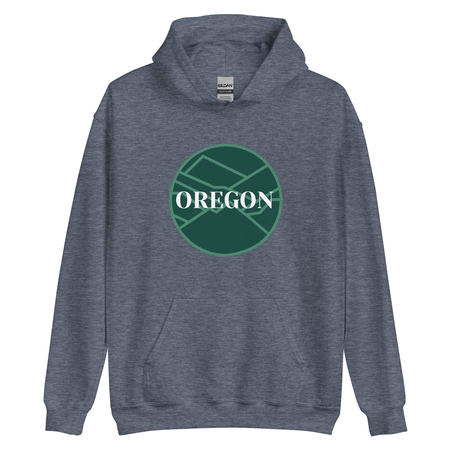 OREGON - Green - Unisex Hoodie