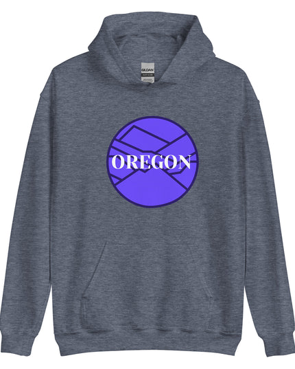 OREGON - Violet - Unisex Hoodie