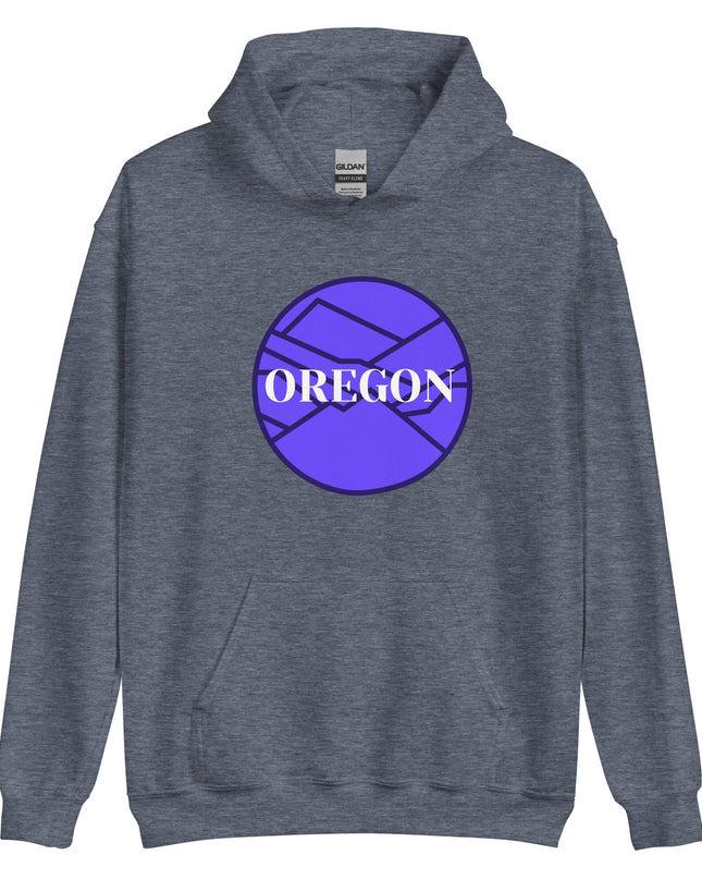 OREGON - Violet - Unisex Hoodie