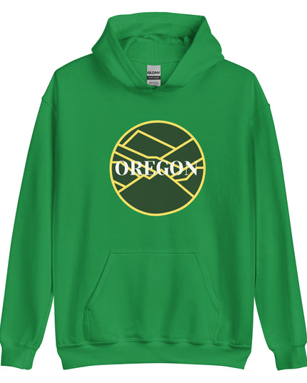 OREGON - Green/Yellow - Unisex Hoodie