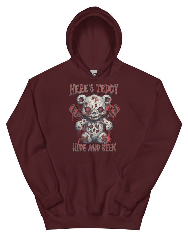 HALLOWEEN - HERE'S TEDDY - Unisex Hoodie