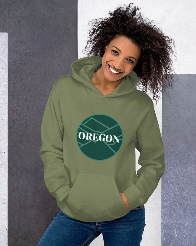 OREGON - Green - Unisex Hoodie