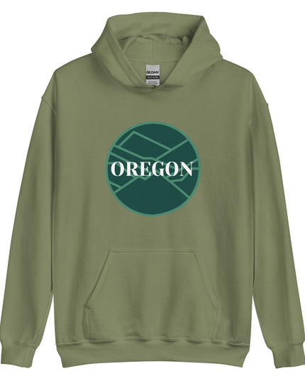 OREGON - Green - Unisex Hoodie