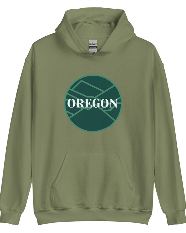 OREGON - Green - Unisex Hoodie
