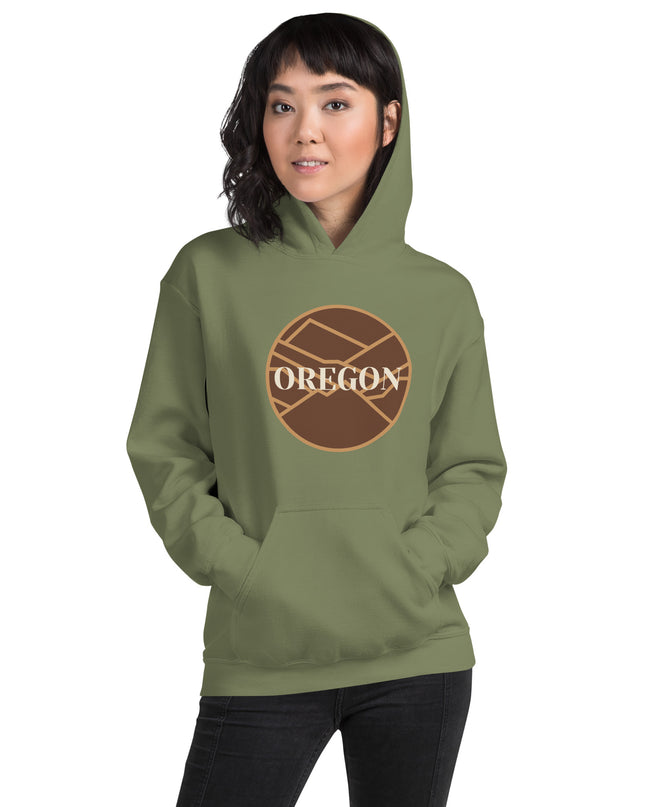 OREGON - Brown -Unisex Hoodie