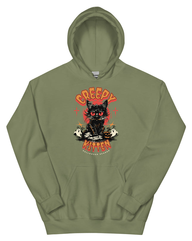 HALLOWEEN - CREEPY KITTEN - Unisex Hoodie