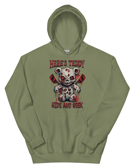 HALLOWEEN - HERE'S TEDDY - Unisex Hoodie