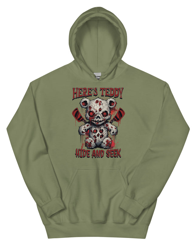 HALLOWEEN - HERE'S TEDDY - Unisex Hoodie