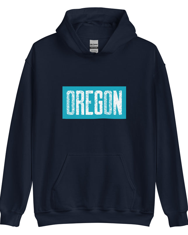 Oregon in Teal - Unisex Hoodie